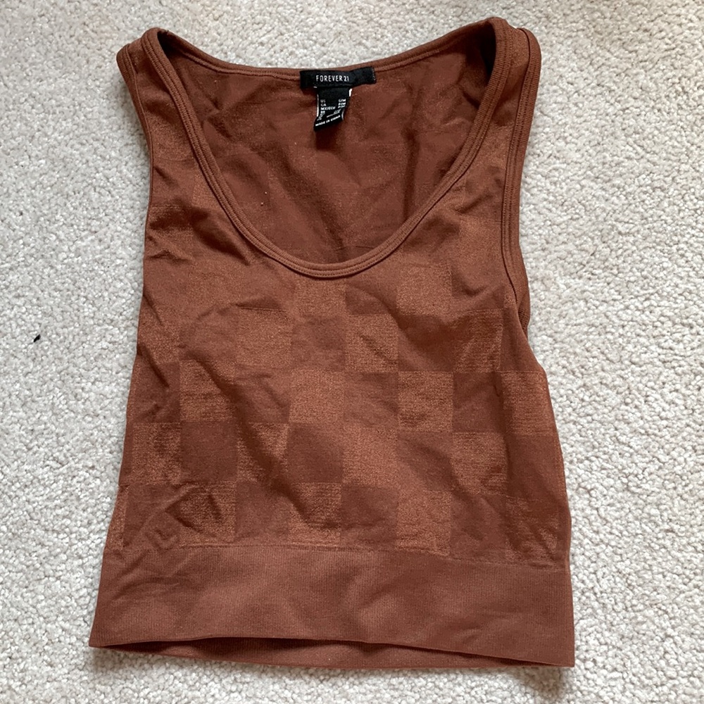 Forever 21 brown top